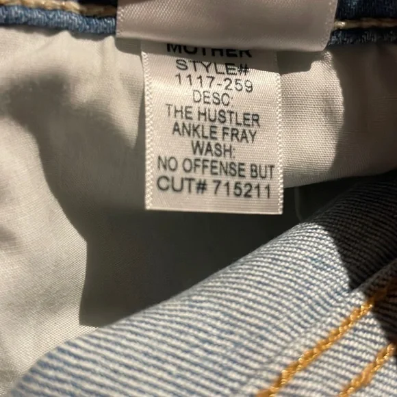 MOTHER High Rise Blue Jeans Flared - Picture 10 of 16